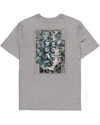 Anchor and Crew - Heather Three Japan Gurafiku Organic Cotton T-Shirt - Lyst