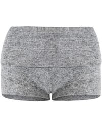 OW Collection - Rue Knit Mini Shorts - Lyst