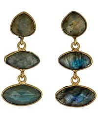 Loni Paul Jewelry - Labradorite Marquis Dangle Earrings - Lyst