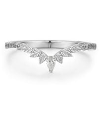 Azura Jewelry New York - Woodland Stacking Band Solid - Lyst