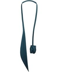 Julia Allert - Versatile Transformable Handmade Tie-Belt Dark - Lyst