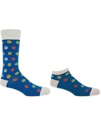 Peper Harow - Made in England - Peace Luxury Crew & Trainer Socks Bundle - Lyst