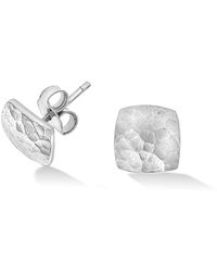 Dower & Hall - Small Flat Square Nomad Studs - Lyst
