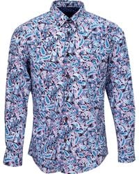 lords of harlech - Mitchell Dream Swirl Shirt - Lyst