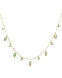 KAMARIA - Drops Of Spring Opal Necklace - Lyst