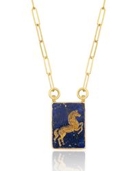 Ece London - The Horse Necklace - Lyst