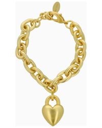 LOTT.gioielli - Link Love With Heart Bracelet M - Lyst
