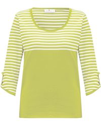 Peraluna - Sailor Striped Knitwear 3/4 Sleeve Pullover - Lyst