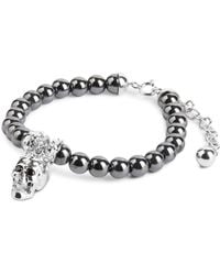 Kasun - Skull Pearl Bracelet - Lyst