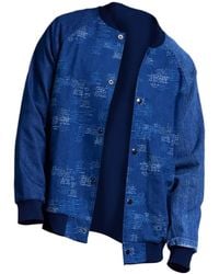 Story Wear - Patchwork Baseball Jacket - Lyst