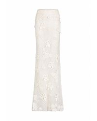 Scarlett Gasque - Ariel Crochet Long Skirt - Lyst