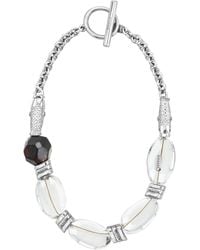 Corso Jewelry - Biwa Garnet Choker - Lyst