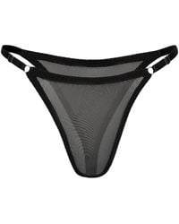 Daily Underwear - Adjustable String Panties Base - Lyst