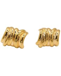 Uchi and Soto - Kin Molten Structured Stud Earrings - Lyst