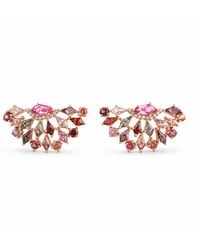 Artisan - 14K Spinel & Diamond Statement Earrings - Lyst