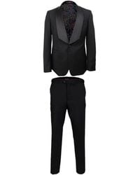 DAVID WEJ - Alfredo Dress Single Breasted Satin Shawl Lapel Tuxedo Set– - Lyst