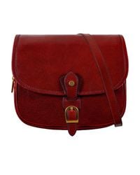 Time Resistance - Leather Saddle Bag - Lyst
