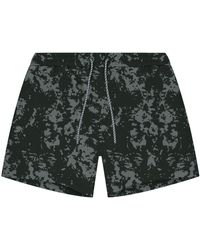Playaluxe - Tulum Volley Swim Trunk Charcoal Haze - Lyst