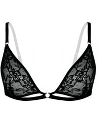 MONIQUE MORIN LINGERIE - Hologram Bralette - Lyst
