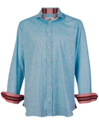 Koy Clothing - Anga Sky- Linen Shirt - Lyst