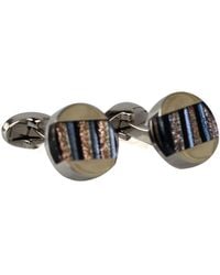 DAVID WEJ - Circle Glittering Cufflink - Lyst