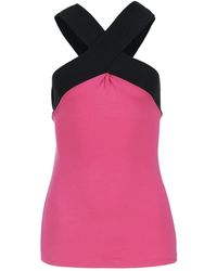 Conquista - Cross-Strap Micromodal Fitted Top - Lyst