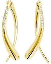 Lucy Quartermaine - Sycamore Front And Back Earrings - Lyst