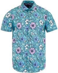 lords of harlech - Scott Meadow Flora Shirt - Lyst