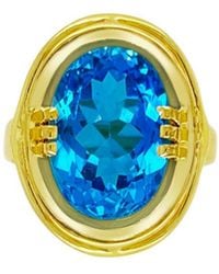 GEM BAZAAR - The Swiss Topaz Heritage Ring - Lyst