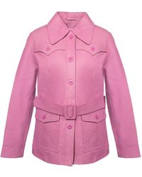 Zasta Studio - Old Fashioned Leather Trench Jacket - Lyst