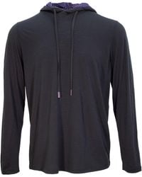 lords of harlech - Hugo Hoodie In Black - Lyst