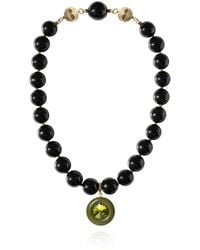 Saule Label - Lola Onyx Necklace - Lyst
