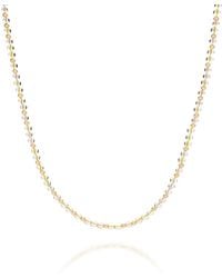 Nellou Jewellery - Jewel Bead November Birthstone Necklace Plated Sterling - Lyst