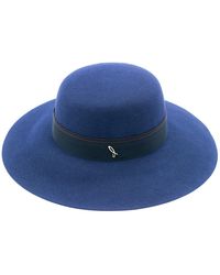 DORIA 1905 - Wide-Brim Lapin Felt Hat - Lyst