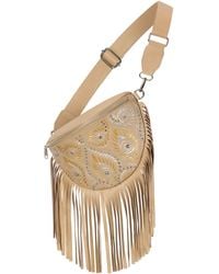 Jodi Lee - Neutrals Grace Stud Belt Bag Ivory - Lyst