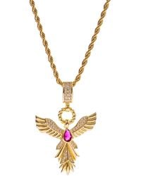 Ebru Jewelry - Phoenix Rising Ruby Pendant Necklace - Lyst