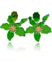 Michael Nash Jewelry - Aurelia Bright Floral Resin Drop Earrings - Lyst