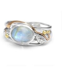 Isla Silver - Neutrals Moonstone Ring - Lyst