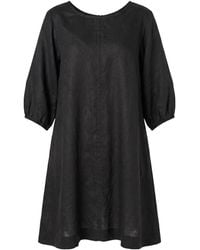 Adrift Clothing - Hazel Short Linen Dress - Lyst