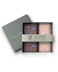 Lime Tree Design - Two Hankies Made With Liberty Fabric Morris Collection - Lyst