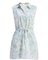 REISTOR - Drawstring Shirt Dress - Lyst