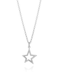 Nellou Jewellery - Northern Star Necklace Sterling - Lyst