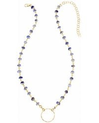 Heather Hawkins Jewelry - Medium Hammered Circle Necklace - Lyst