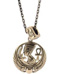 Ebru Jewelry - Egyptian Queen Nefertiti Necklace - Lyst
