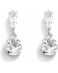 Maison De Gala - Crystal Drop Elegance Earrings - Lyst