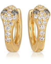 Native Gem - Snake Charmer Huggie - Lyst