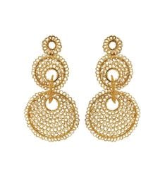 Lavish by Tricia Milaneze - All Iris Handmade Crochet Earrings - Lyst