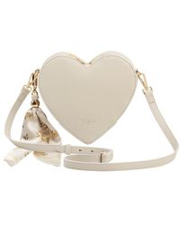 Fable England - Neutrals Heart Crossbody Bag - Lyst