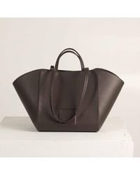 Tarea Studio - Ebony Lido Leather Bag - Lyst