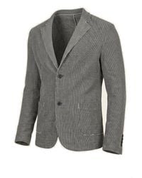 Ron Tomson - Cotton Blend Knit Cardigan - Lyst
